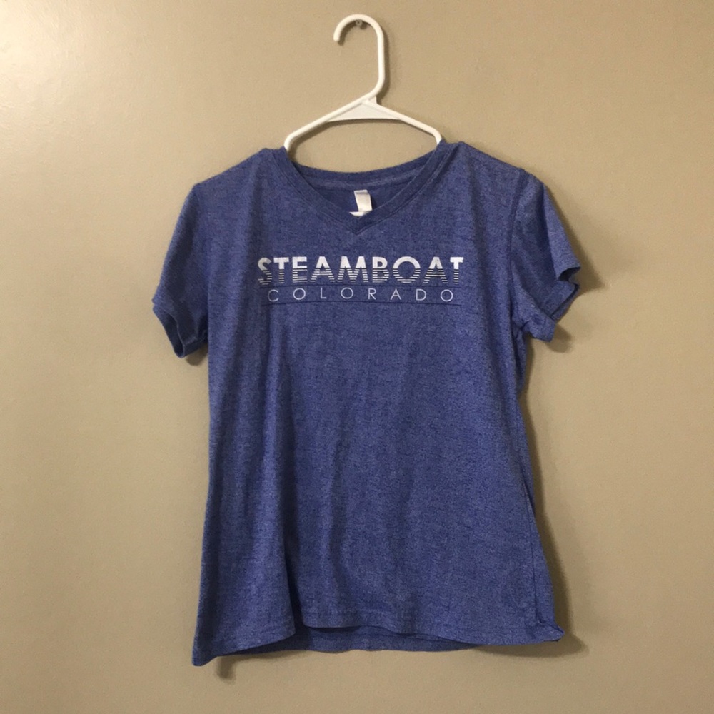 Teemax Steamboat Colorado Graphic Short Sleeve T-Shirt